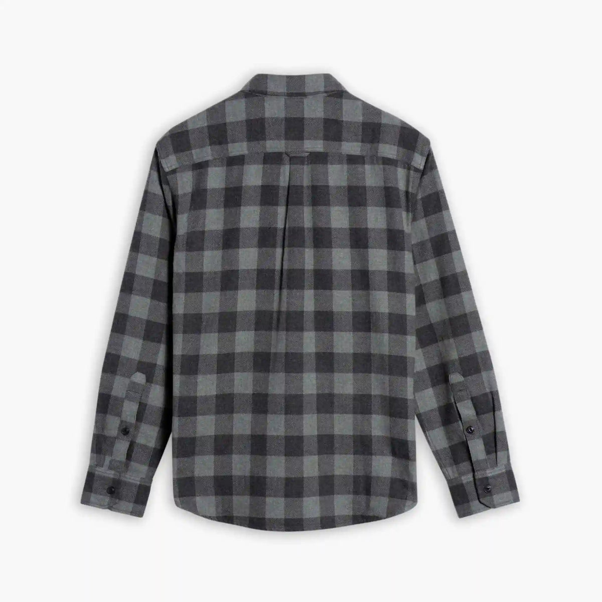 Buffalo Check Shirt | Black & Grey