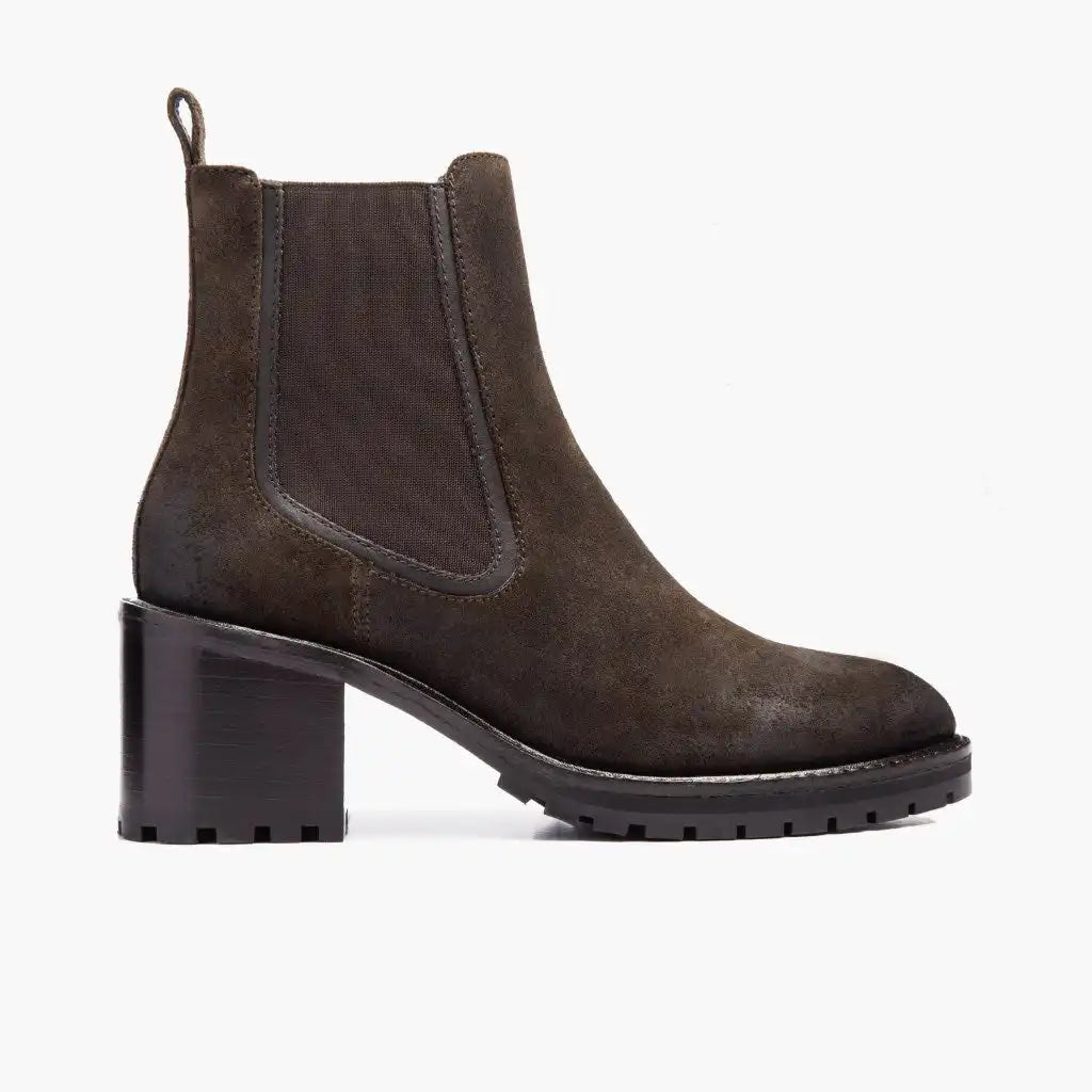 [W] Knockout | Dark Olive Suede