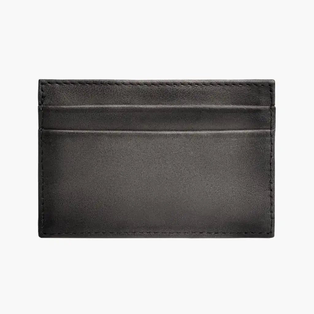 Leather Card Holder | Distressed Grey