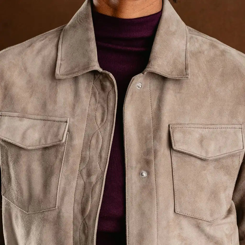 Dakota Shirt Jacket | Taupe