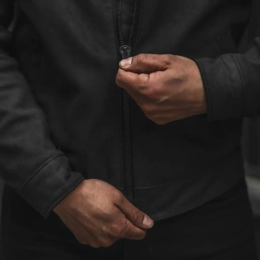 Racer Jacket | Black Matte
