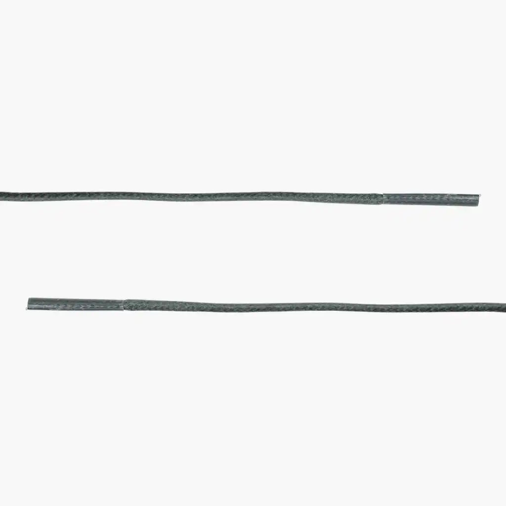 Round Waxed Cotton Laces | Green