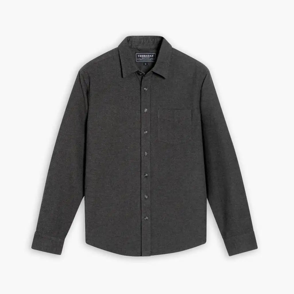 Solid Shirt | Heather Grey